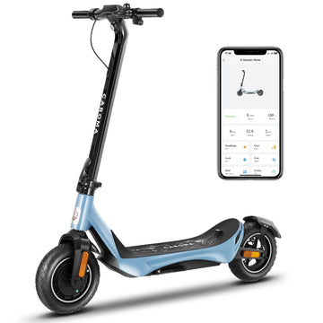 Caroma 500W Electric Scooter Adults, Up to 30 Miles & 25 Mph, 10