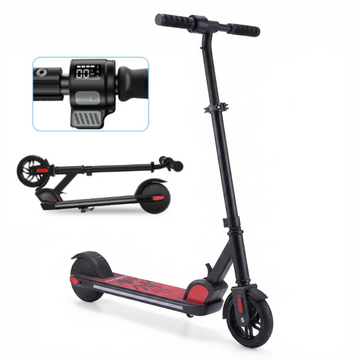 SANOPY 150W Electric Scooter for Kids Ages 6-14, Adjustable Speed &Height,up to 10 mph, Max Load 132lbs,LED Display,Colorful Lights,Ideal Gifts for Kids,UL2272 Certified