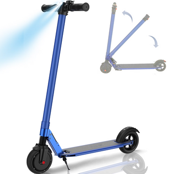 SANOPY Electric Scooter for Teens, 250W Powerful Motor & 6.5" Solid Tires, Top 15.5 Mph & 20 Miles Range, Foldable Commuting E Scooter,UL2272 Certified