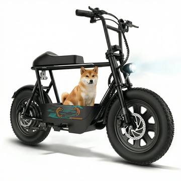 Caroma Peak 1200W Electric Scooters with Seat for Adults, Max 20Mph and 25 Miles, 16" Fat Tires, Commuting  Motorcycle Scooter with Large Capacity Basket,UL2272 Certified