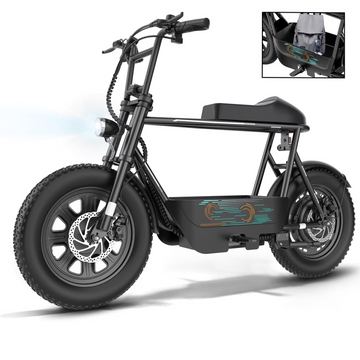 SANOPY Electric Scooter Electric Scooters for Adults, Peak 560W Motor, Top 20mph, 15 Long Miles Range, 16" Fat Tire, Motorcycle Style Electric Scooter with Basket,UL2272 Certified, Blue