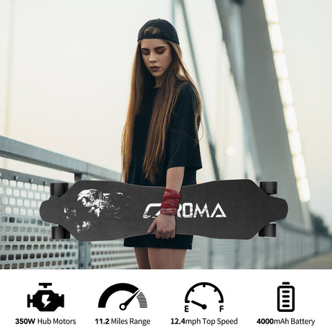 Caroma Elektro-Skateboards mit Fernbedienung