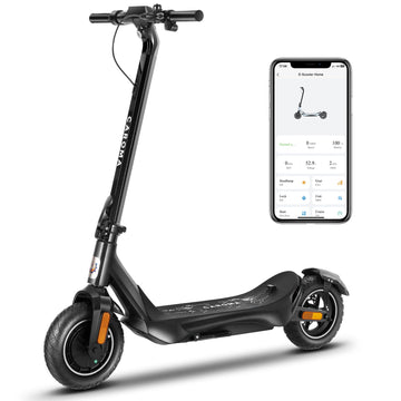 Caroma 500W Electric Scooter Adults, Up to 30 Miles & 25 Mph, 10