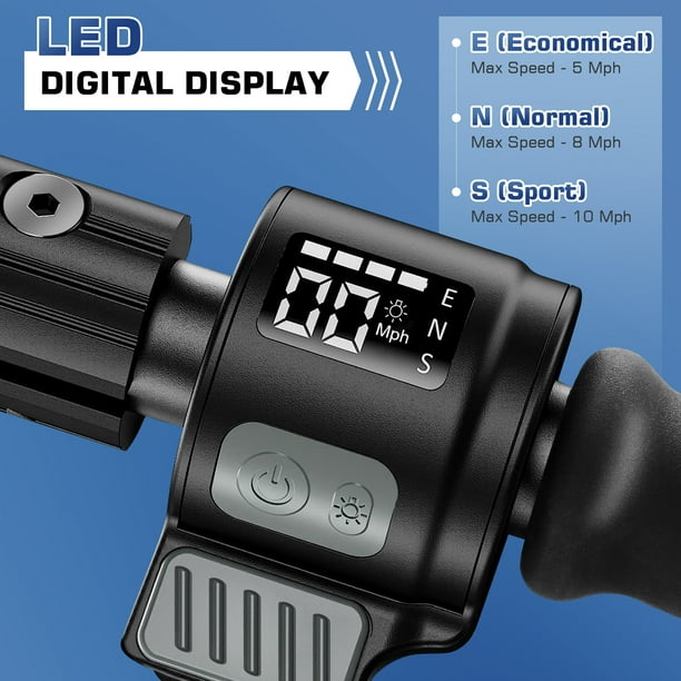 Caroma Kids Electric Scooter, 8+ Boys and Girls Safe Kick Scooter, Adj CAROMA