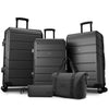 COBIZI 3 Piece Luggage Set Expandable ABS+PC Hardshell Carry on Suitcase with Spinner Wheels & TSA Lock Rolling Carry-on Suit Case for Plane, Travel, Business, (20in/DB/TB)