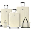 COBIZI 3 Piece Hardshell Luggage Set, Lightweight Suitcase with TSA Lock Spinner Wheels, 20/24/28 in, Blue