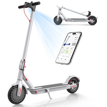 COBIZI Electric Scooter for Aldult and Teen, 350W Motor & Top 20 MPH, 18 Miles Long Range Electric Kick Scooters, 8.5