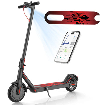 COBIZI Electric Scooter for Aldult and Teen, 350W Motor & Top 20 MPH, 18 Miles Long Range Electric Kick Scooters, 8.5