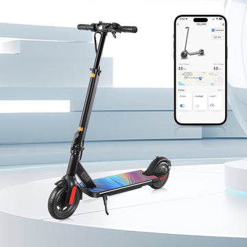 COBIZI Electric Scooter for Adults, Top 20 mph & 20 Long Miles,350W Motor E-Scooter,9 In Tires,Commuting Kick Scooter, Max Load 265 Lbs, Black