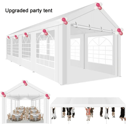 COBIZI 10x30ft Party Tent Heavy Duty, Wedding Tent, Event Tent for Parties,