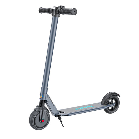 Caroma Electric Scooter, 15.5/20 Mph & 20/25 Miles Range, 250W/500W Foldable Kick Scooters for Adults Teens, Bright Black