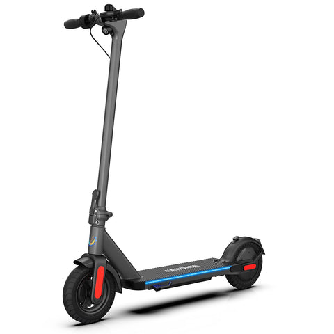 Caroma Electric Scooter, 15.5/20 Mph & 20/25 Miles Range, 250W/500W Foldable Kick Scooters for Adults Teens, Bright Black