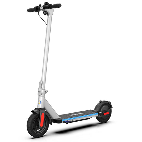 Caroma Electric Scooter, 15.5/20 Mph & 20/25 Miles Range, 250W/500W Foldable Kick Scooters for Adults Teens, Bright Black