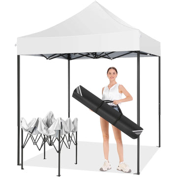 SANOPY 10 x 20 FT Heavy Duty Pop up Canopy Tent Ez Up Commercial Outdoor Canopy Wedding Party Tents for Parties All Season Wind & Waterproof Gazebo with Roller Bag