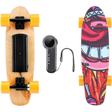 Caroma 27,5 Zoll 350W Elektro-Skateboard Cruiser Skateboard 