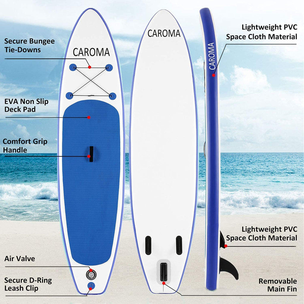 Caroma Admiral Inflatable Stand Up Paddle Board SUP Surfboard CAROMA