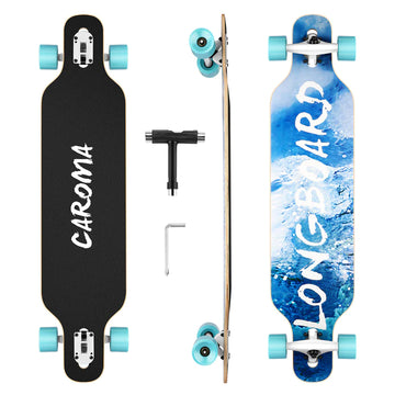 Caroma 8-Layers Maple Graffiti Pattern Longboard