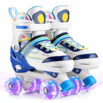 Caroma Adjustable Roller Skate with Light Up Wheels