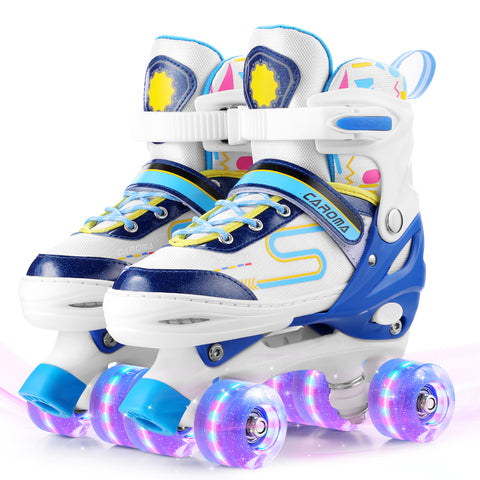 Caroma Adjustable Roller Skate with Light Up Wheels