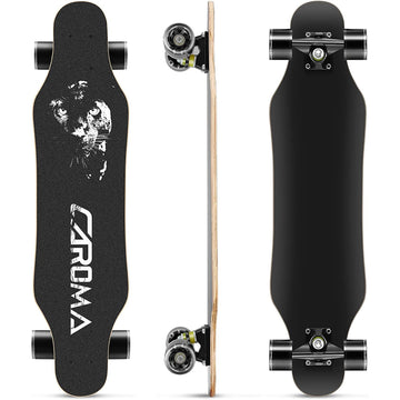Caroma 31 Inch Longboard Skateboard Drop Through Complete Longboard